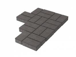  Брусчатка Stellard 200x100x80 мм Дымчатый кварц: внешний вид