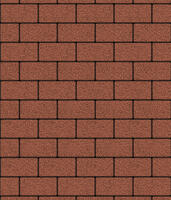  Брусчатка Выбор Прямоугольник 2.П.6 60 мм. Красный: внешний вид